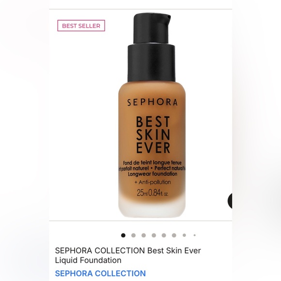 New with tags SEPHORA Best Skin Ever LIQUID FOUNDATION LONG-WEAR! Moisturizing - Picture 8 of 11